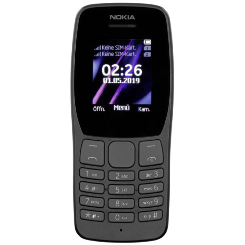 NOKIA 110 Dual-SIM-Handy schwarz