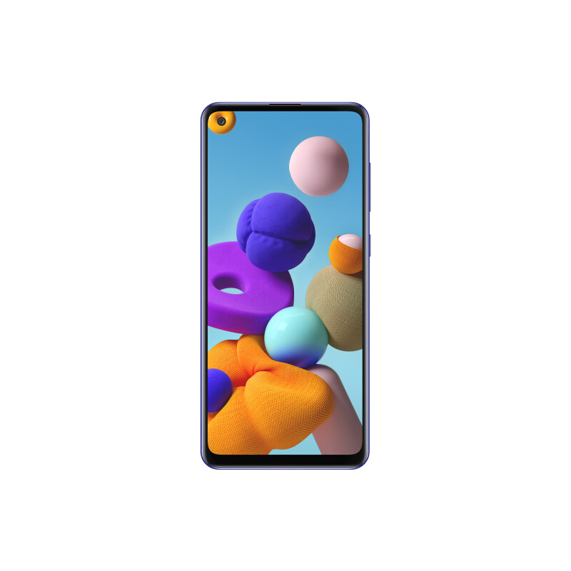 Galaxy A21s 4G Smartphone 16,5 cm (6.5 Zoll) 32 GB 2,0 GHz Android 48 MP Vierfach Kamera Dual Sim (Blau) (Versandkostenfrei)