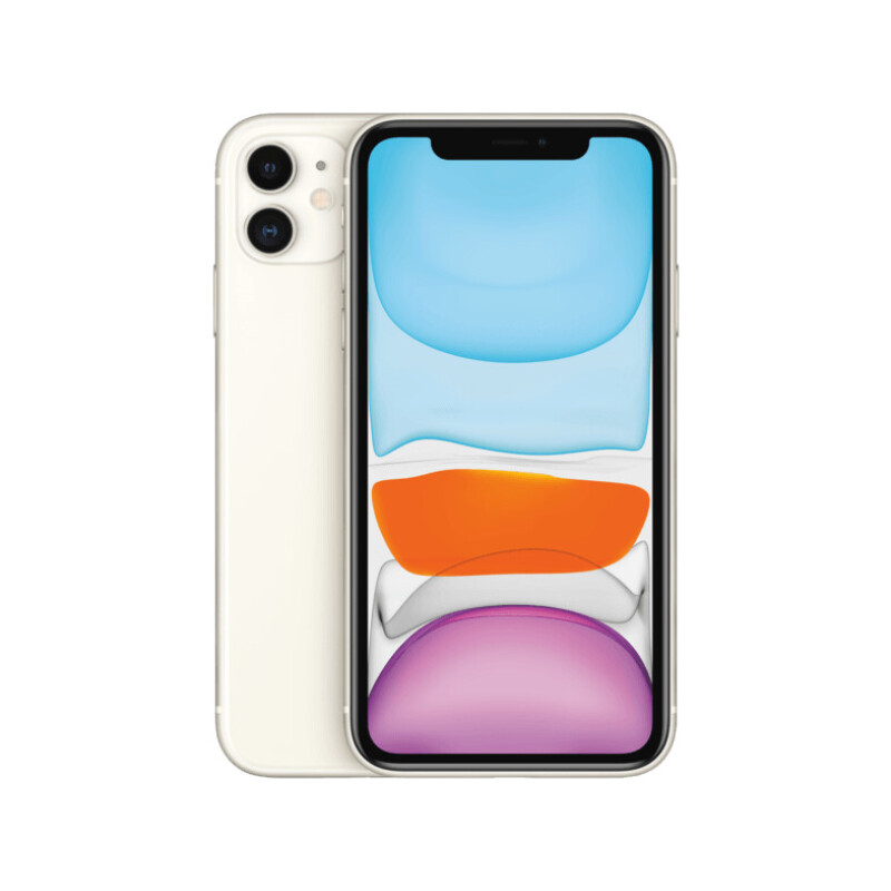 APPLE iPhone 11 128 GB Weiß Dual SIM