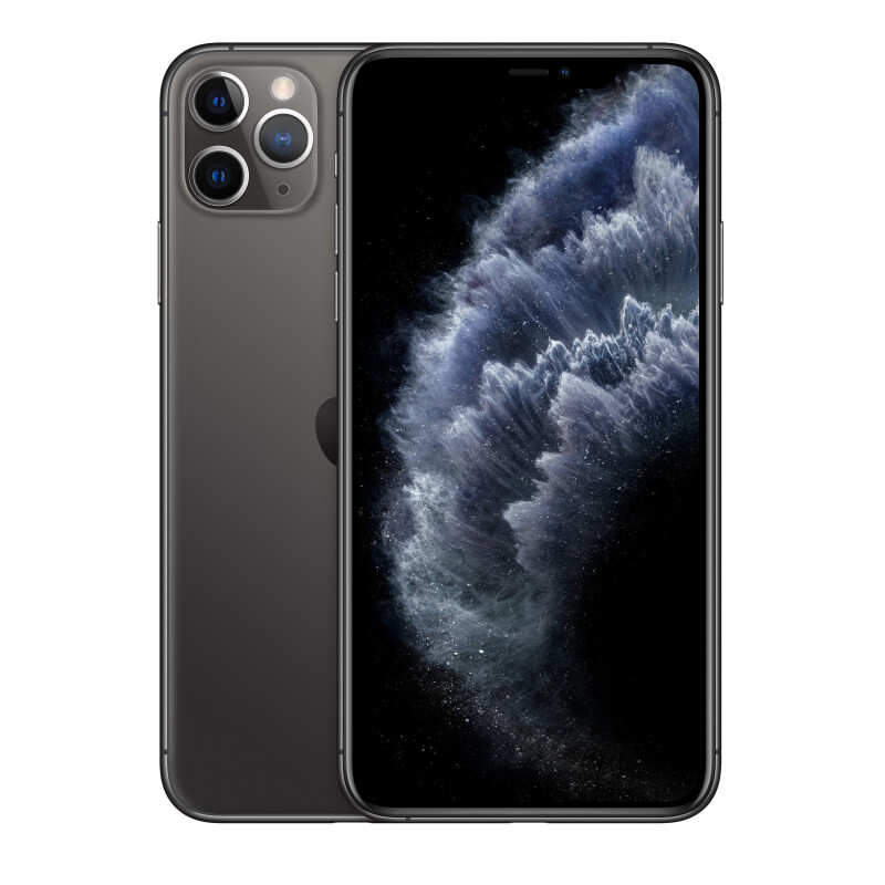 iPhone 11 Pro Max 4G Smartphone 16,5 cm (6.5 Zoll) 64 GB iOS 12 MP Dreifach Kamera Dual Sim (Grau)