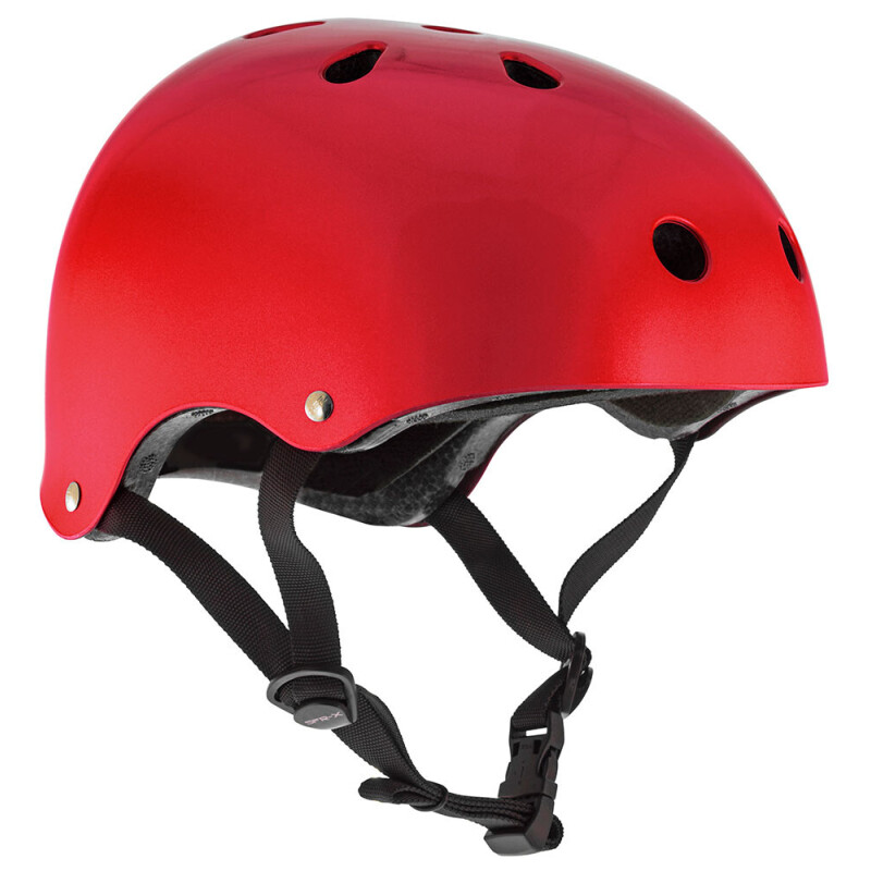 SFR Essentials Skate Helm metallic rot