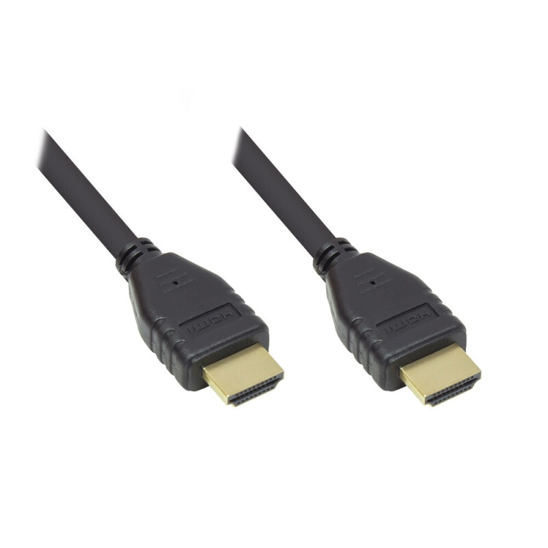 GC M0140 - HDMI 2.0b A Stecker > HDMI A Stecker, UHD 4K,  5 m