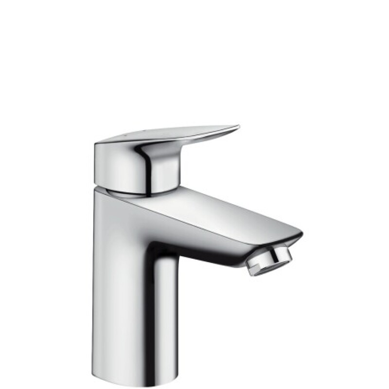 Hansgrohe logis single lever basin mixer 100 with push-open