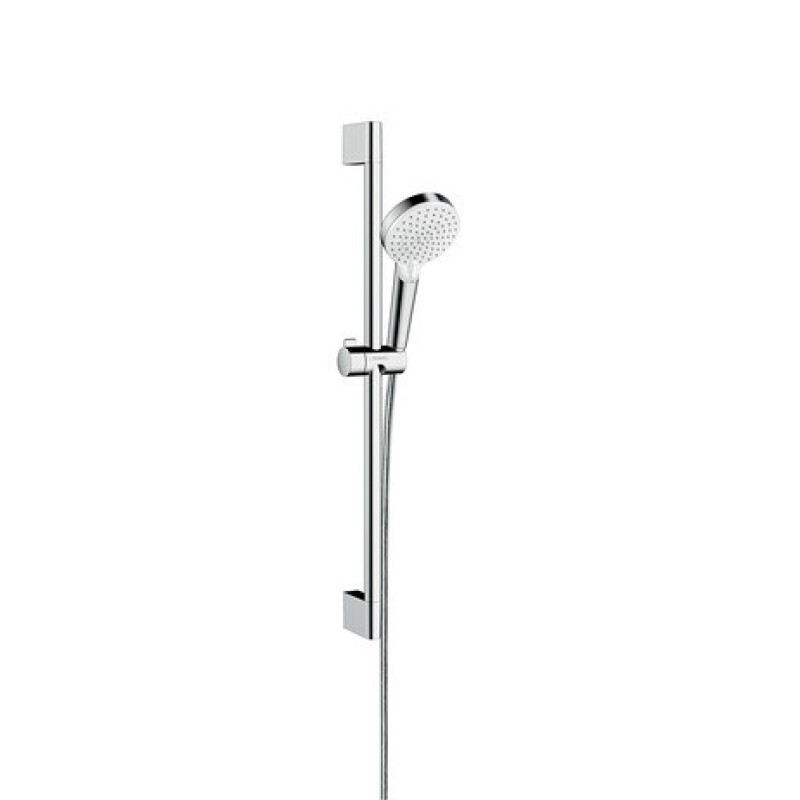 Hansgrohe crometta vario shower set 0.65 m white/chrome