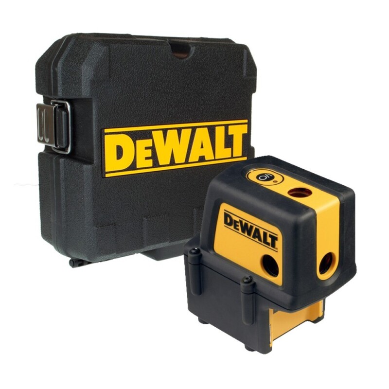 DeWALT DW084K 4-Punkt Laser Punktlaser Lasermessgerät 25m